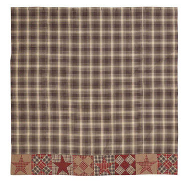 Dawson Star Patchwork Shower Curtain 72